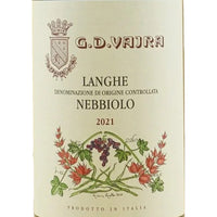 Vajra Langhe Nebbiolo, Langhe, Piedmont, Italy 2022