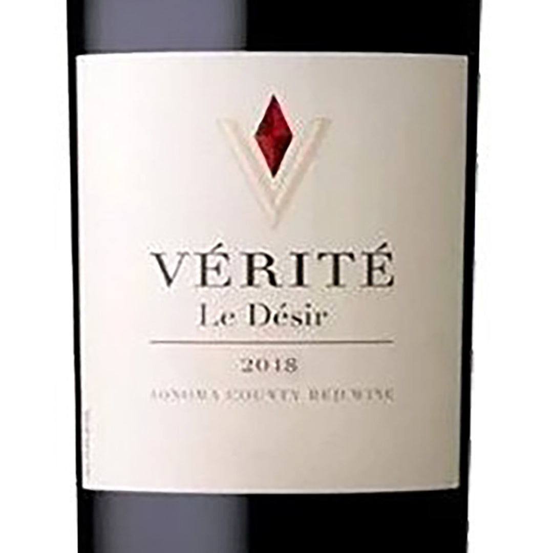 Verite Le Desir, Proprietary Red, Sonoma, California, United States 2018