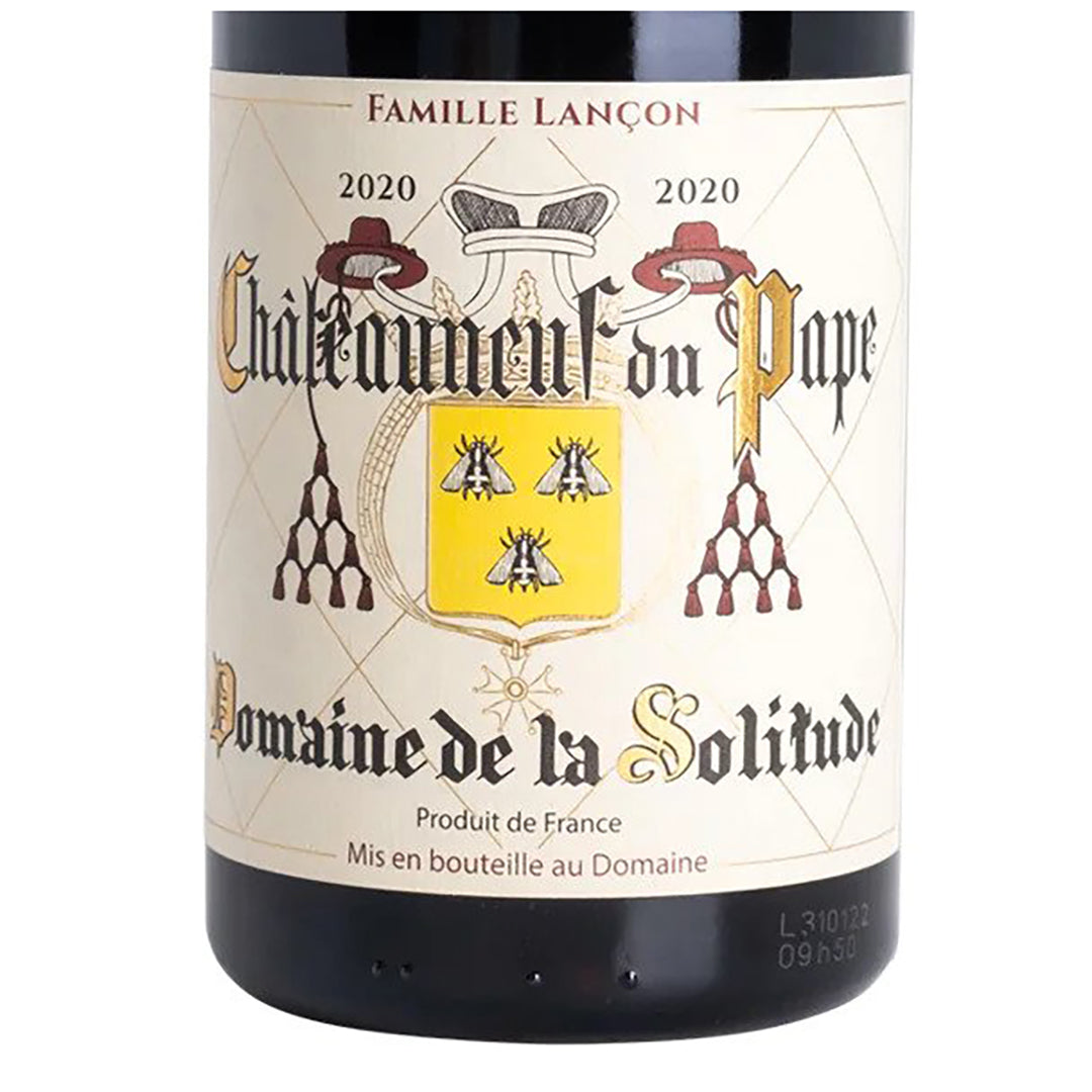 Domaine de la Solitude, Red Blend, Chateauneuf-du-Pape, Rhone, France 2020