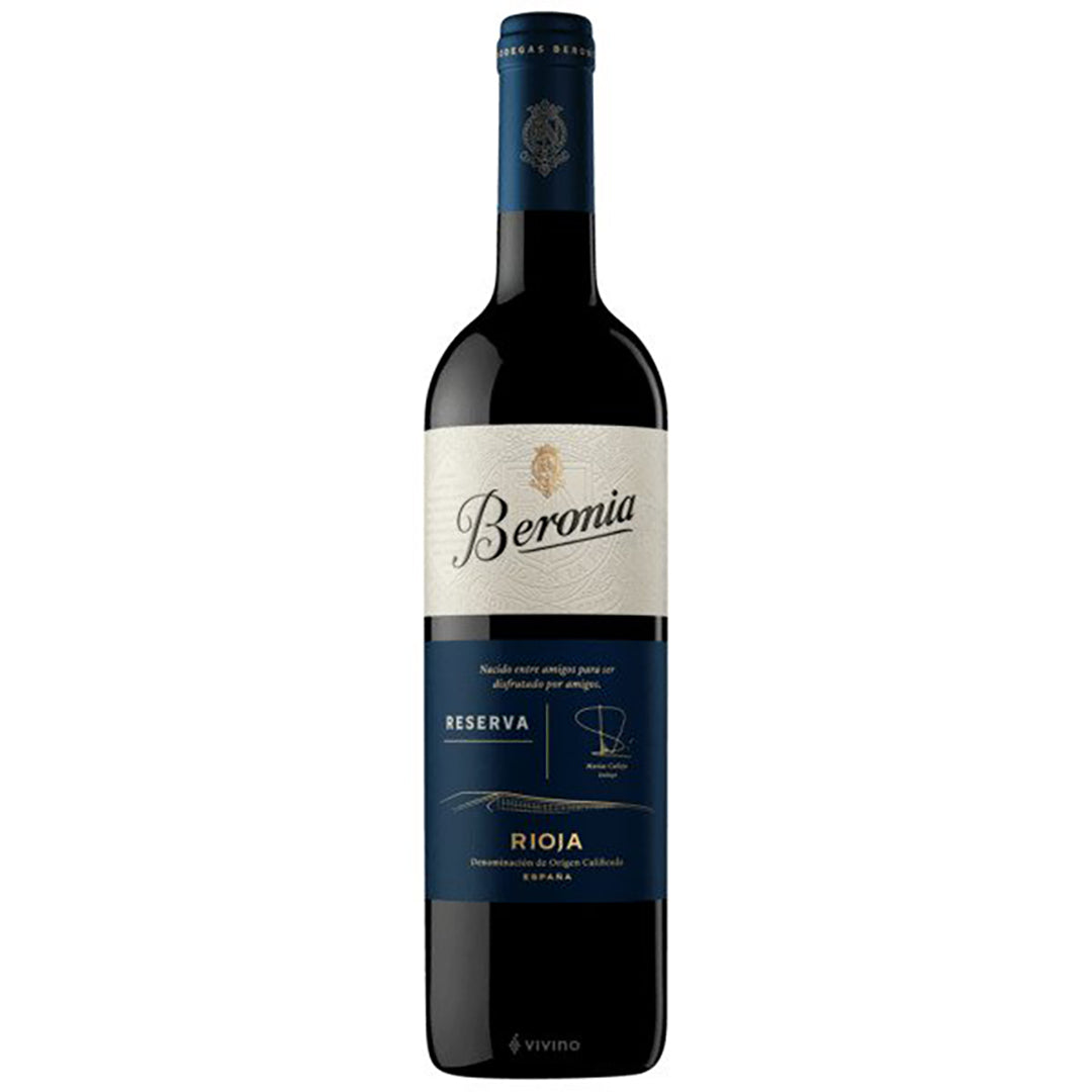 Bodegas Beronia Reserva, Tempranillo, Rioja, Spain 2017 – Grapebottle