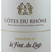 La Font Du Loup Cotes du Rhone Blanc, White Blend, Rhone, France 2021