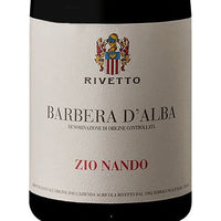 Rivetto Zio Nando, Barbera D'Alba, Piedmont, Italy 2019