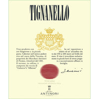 Antinori Tignanello, Tuscany, Italy 2020