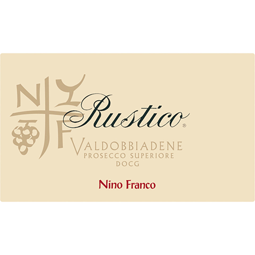 Nino Franco Rustico, Prosecco, Valdobbiadene, Veneto, Italy NV