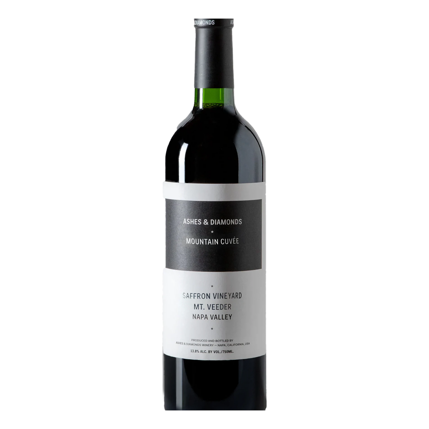 Ashes & Diamonds 'Mountain Cuvee' Saffron Vineyard, Mount Veeder, California, USA 2022